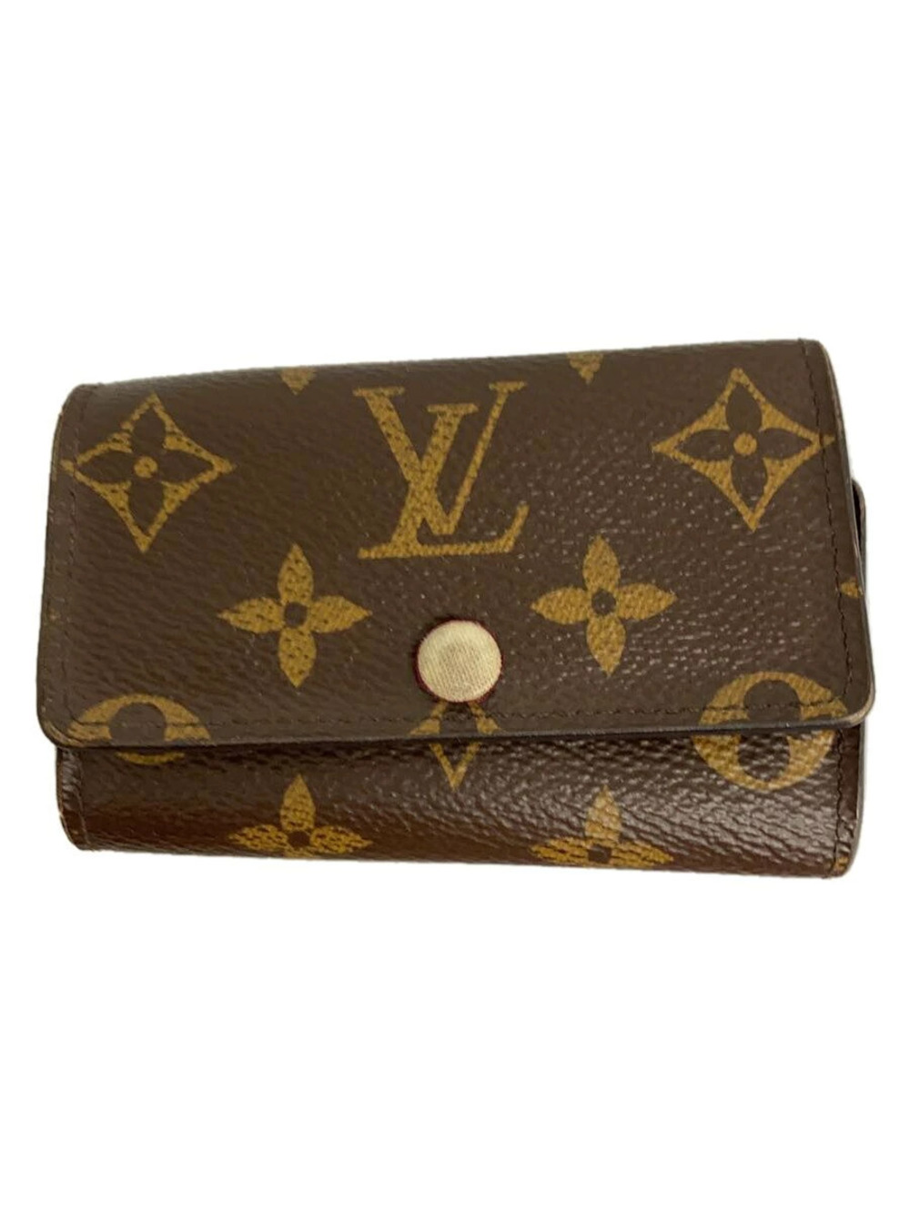 LOUIS VUITTON Multicles Monogram Canvas Brown Fuschia Pink